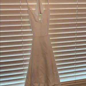 Lace backed LULUs dress